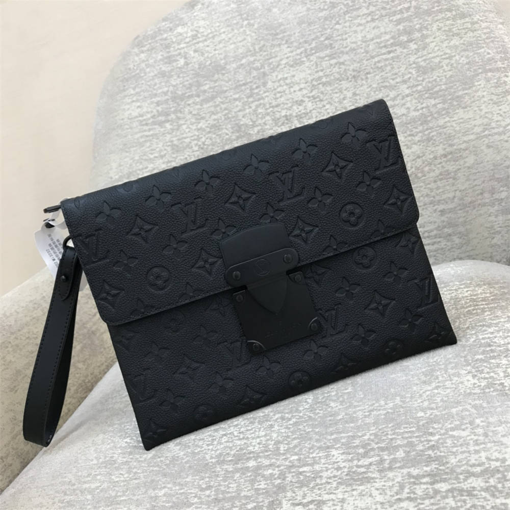 Louis Vuitton S-LOCK POCHETTE  M82559  size：28x22.5x3.5cm 2025 new 